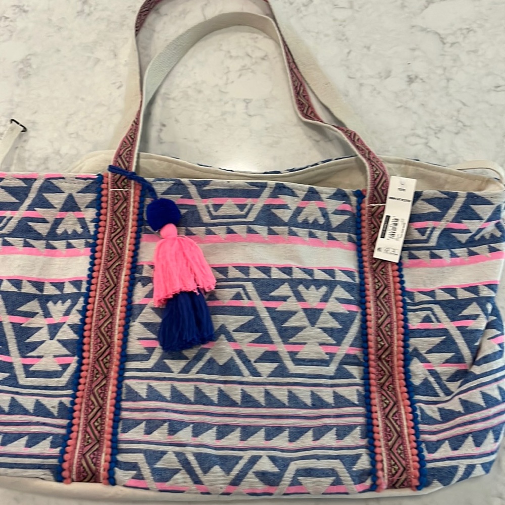 Colorful tote!